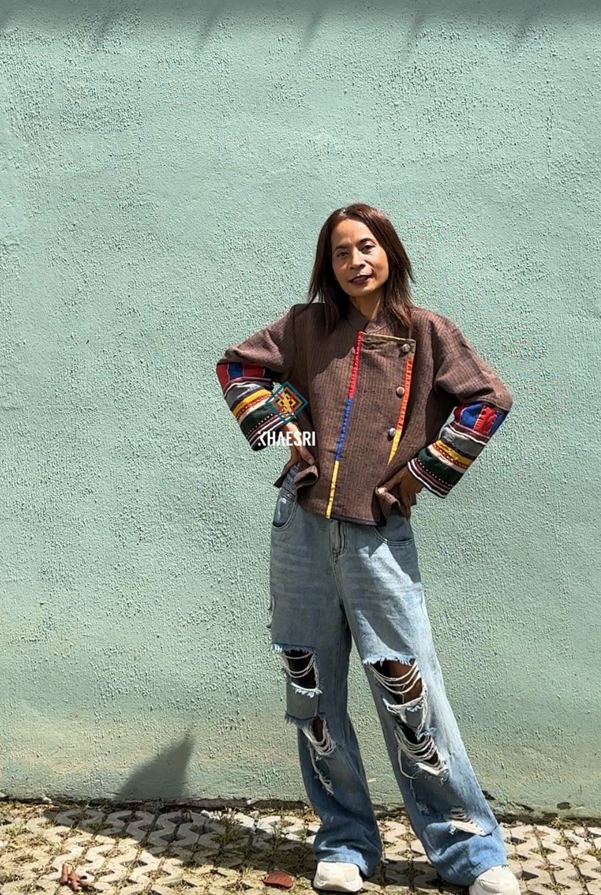 Brown hemp jacket