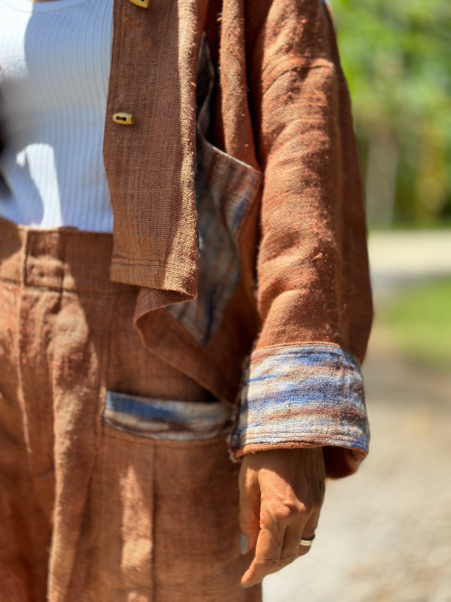 Matching pants and jacket top