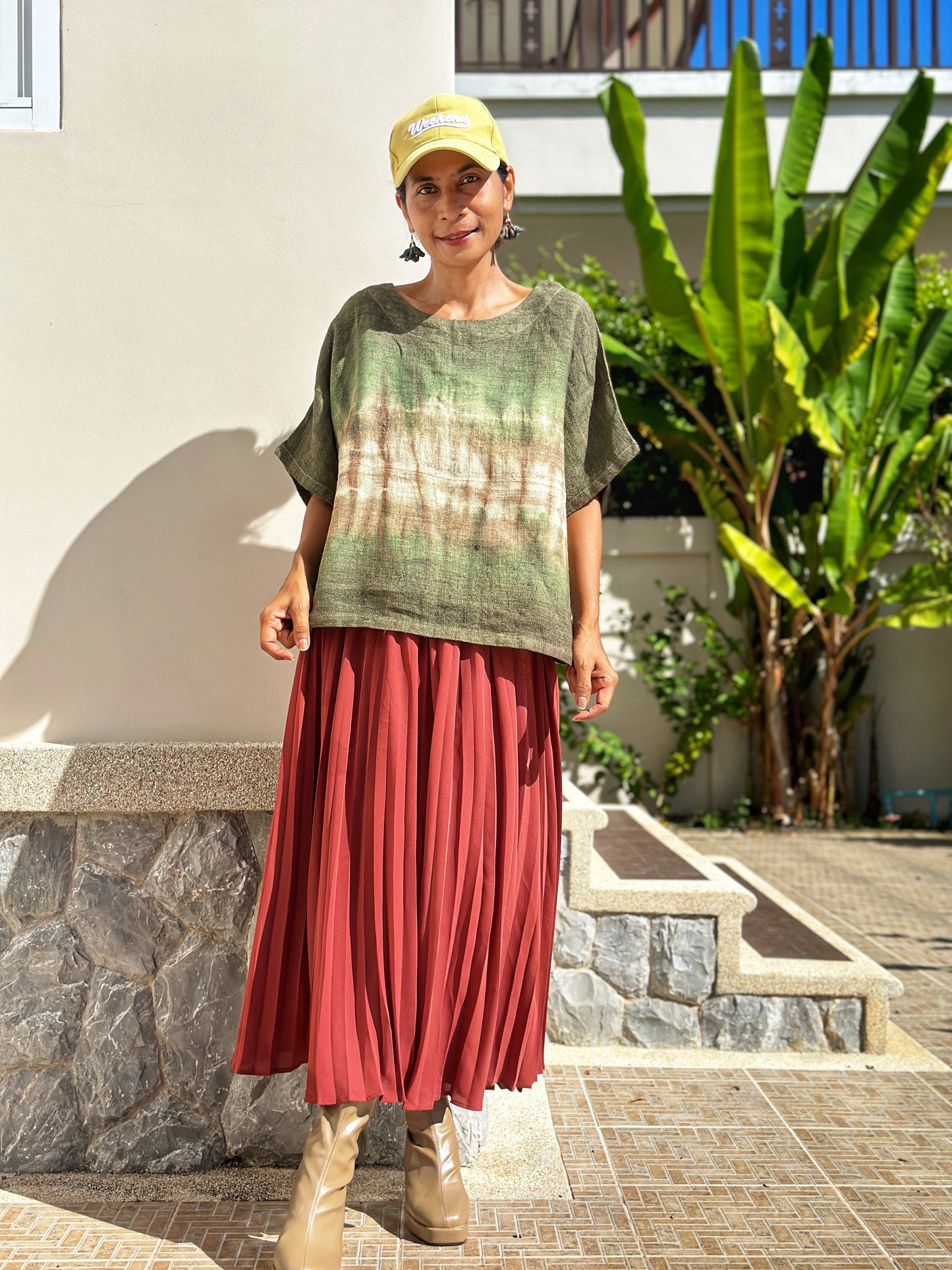 Tie dye Pullover Top