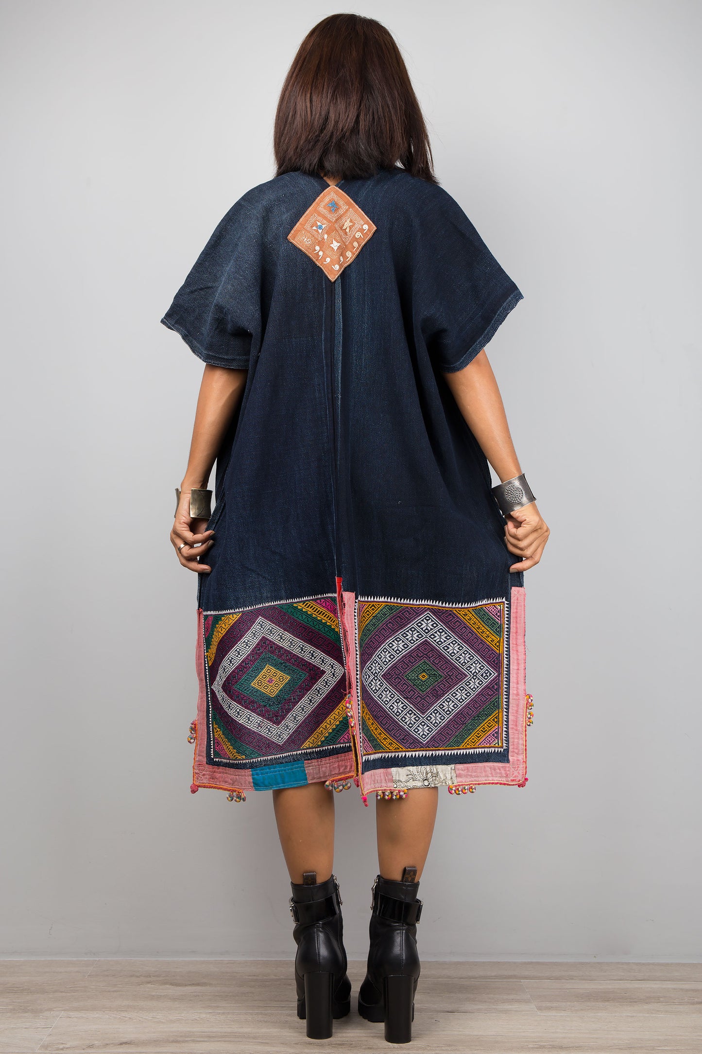 Short front kaftan top