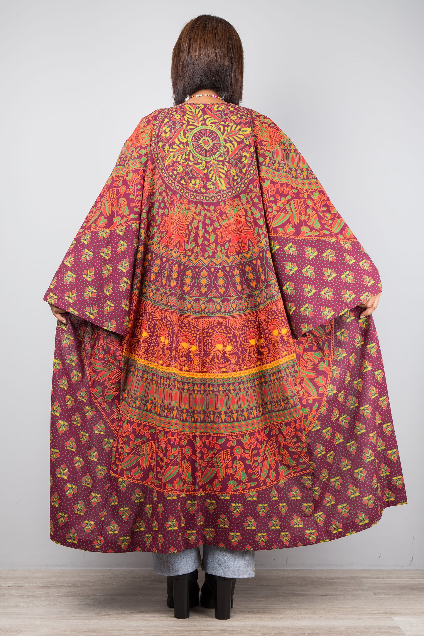 Open front Kimono Robe