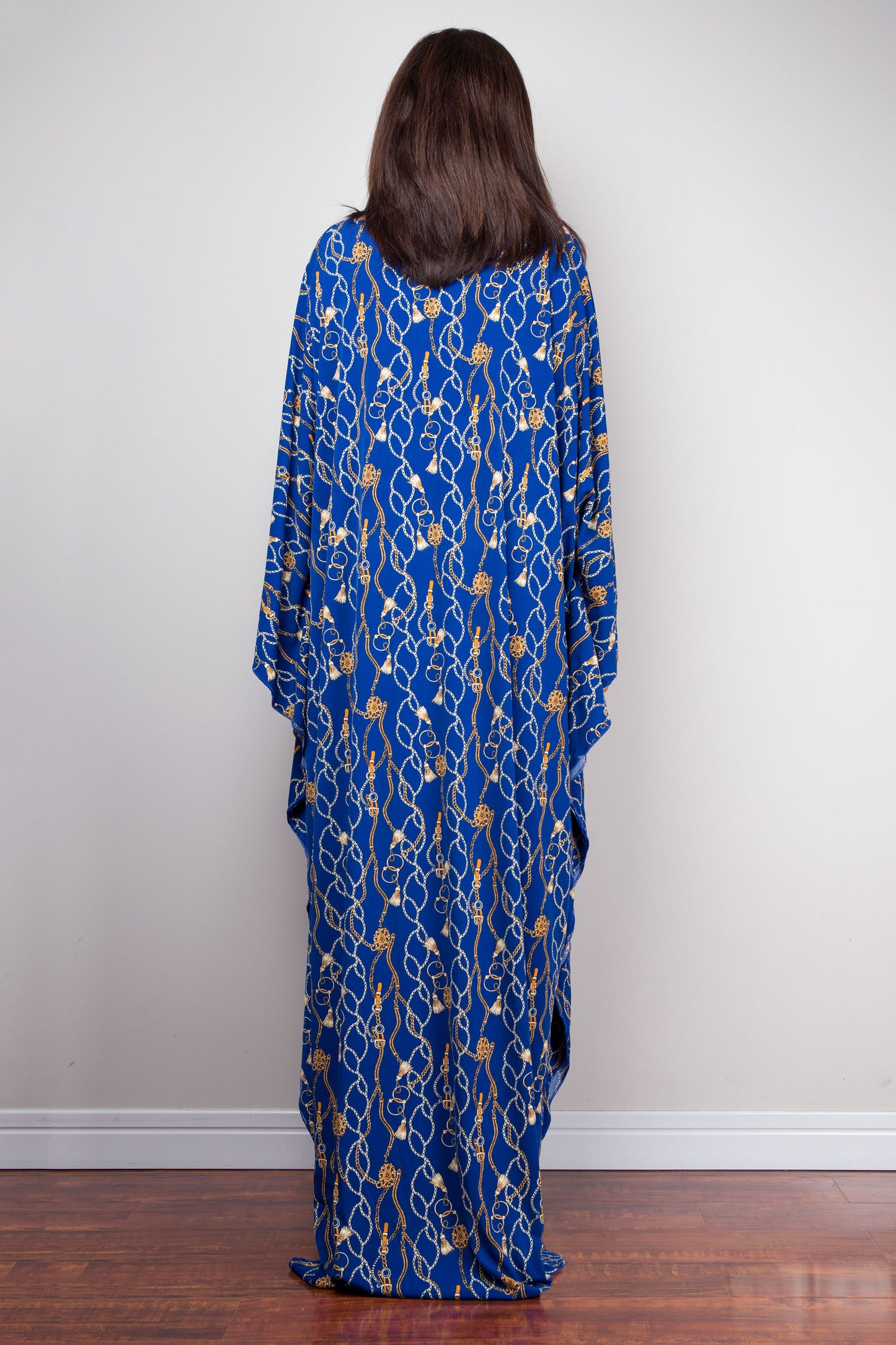 Blue Caftan Dress