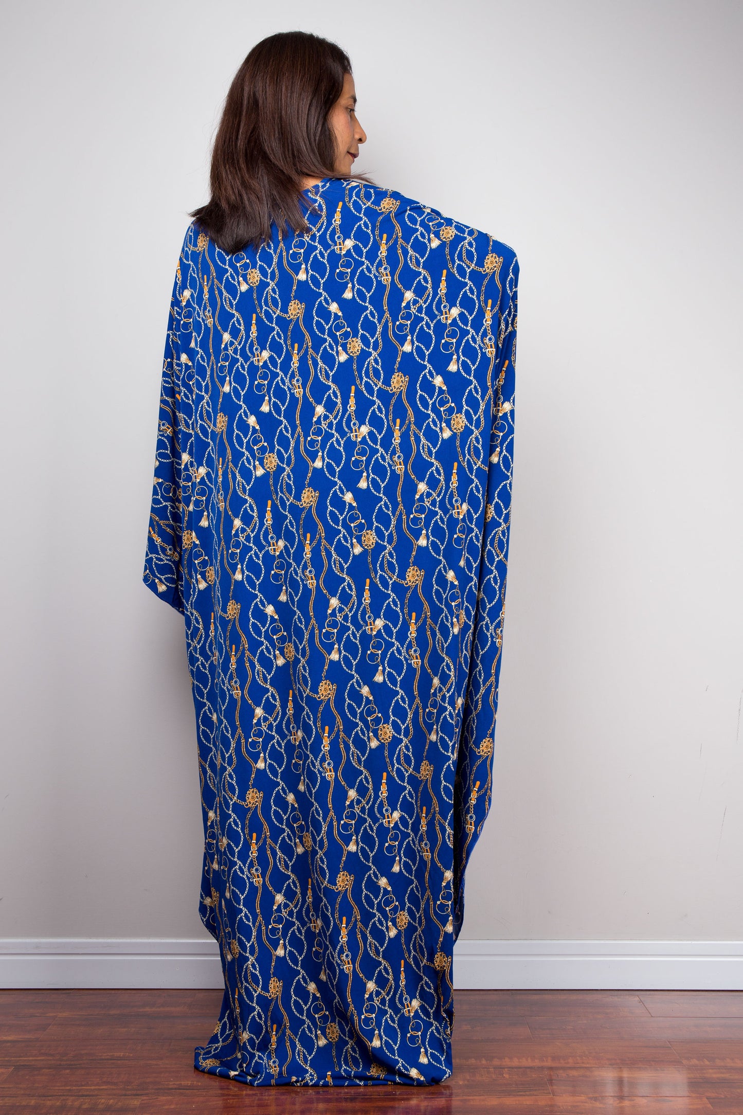 Blue Caftan Dress