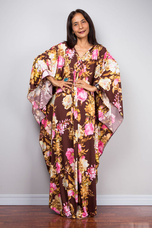 Floral Caftan Dress