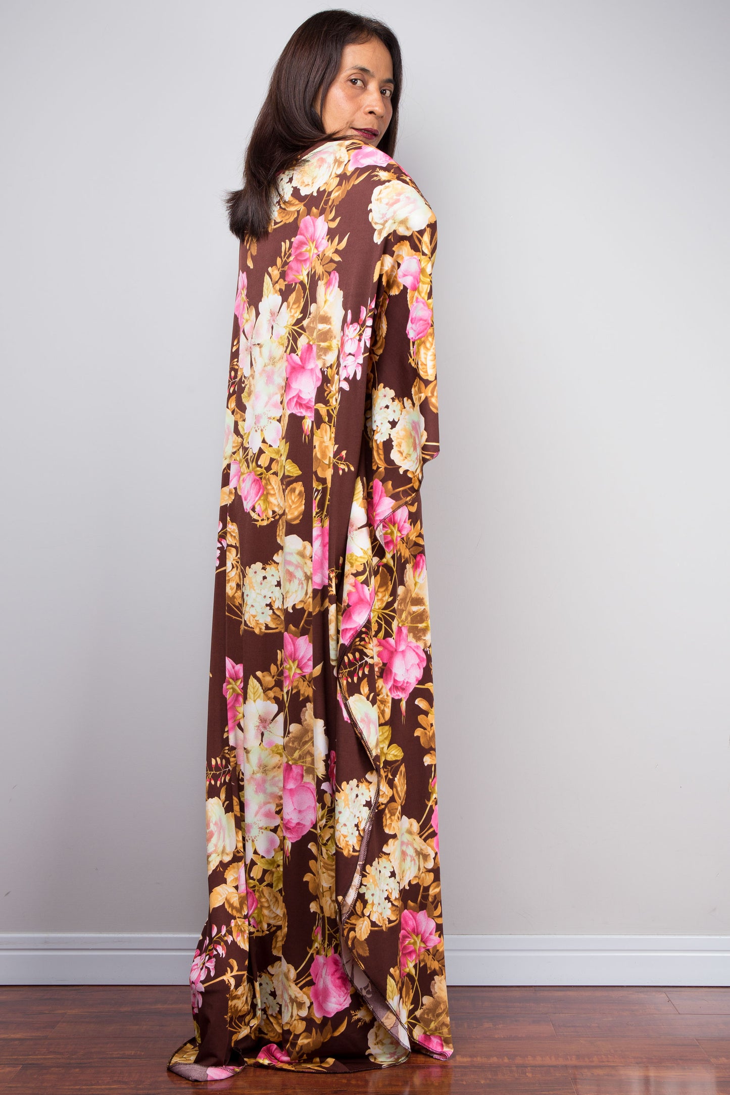 Floral Caftan Dress