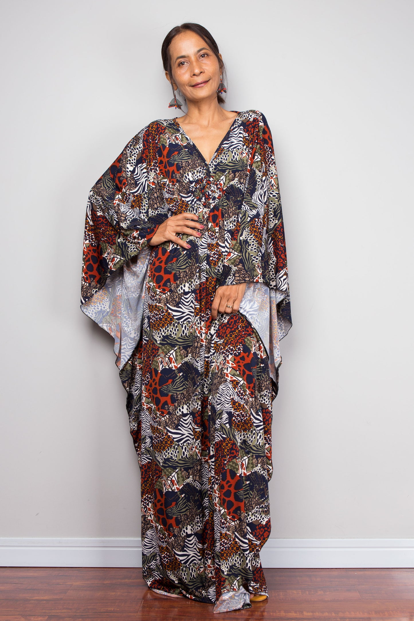 Exotic Boho Kaftan Dress