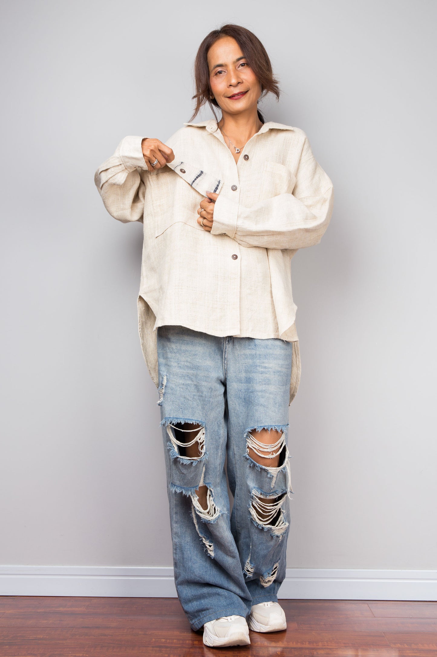 Hemp Button Shirt
