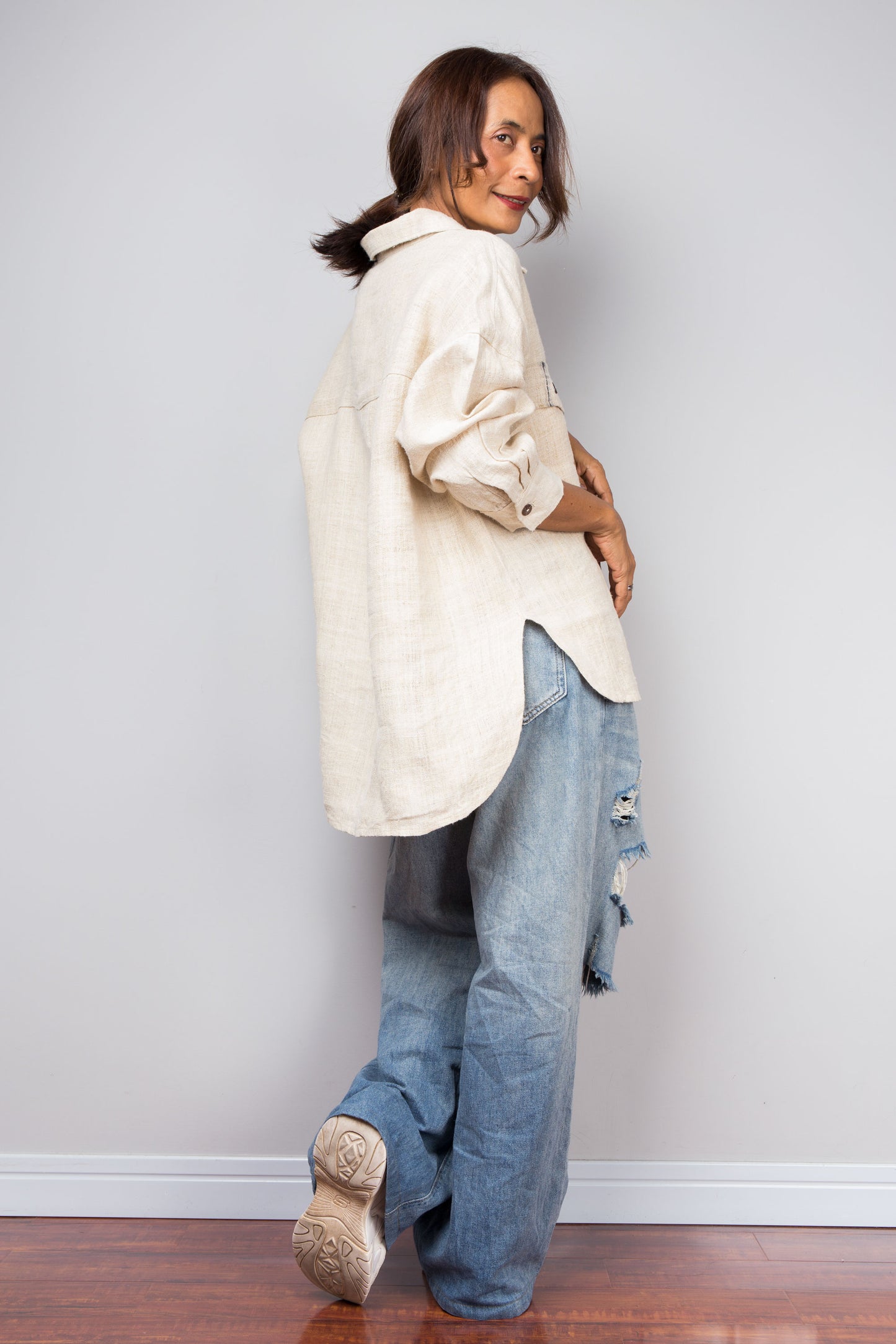 Hemp Button Shirt