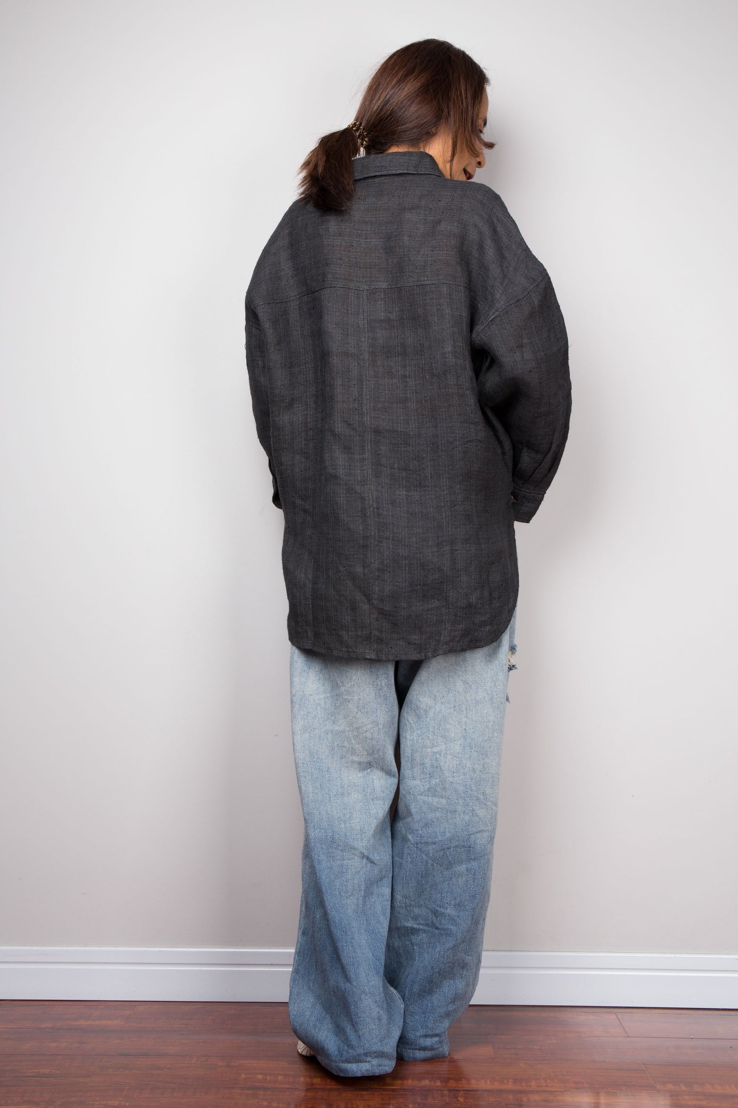 Hemp Button Blouse Shirt