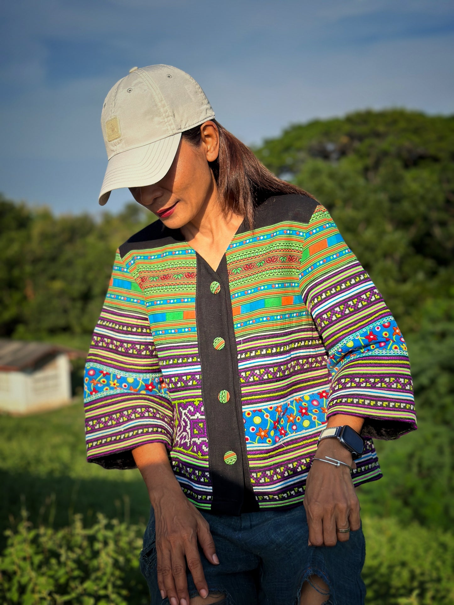 Hill Tribe Blouse Top