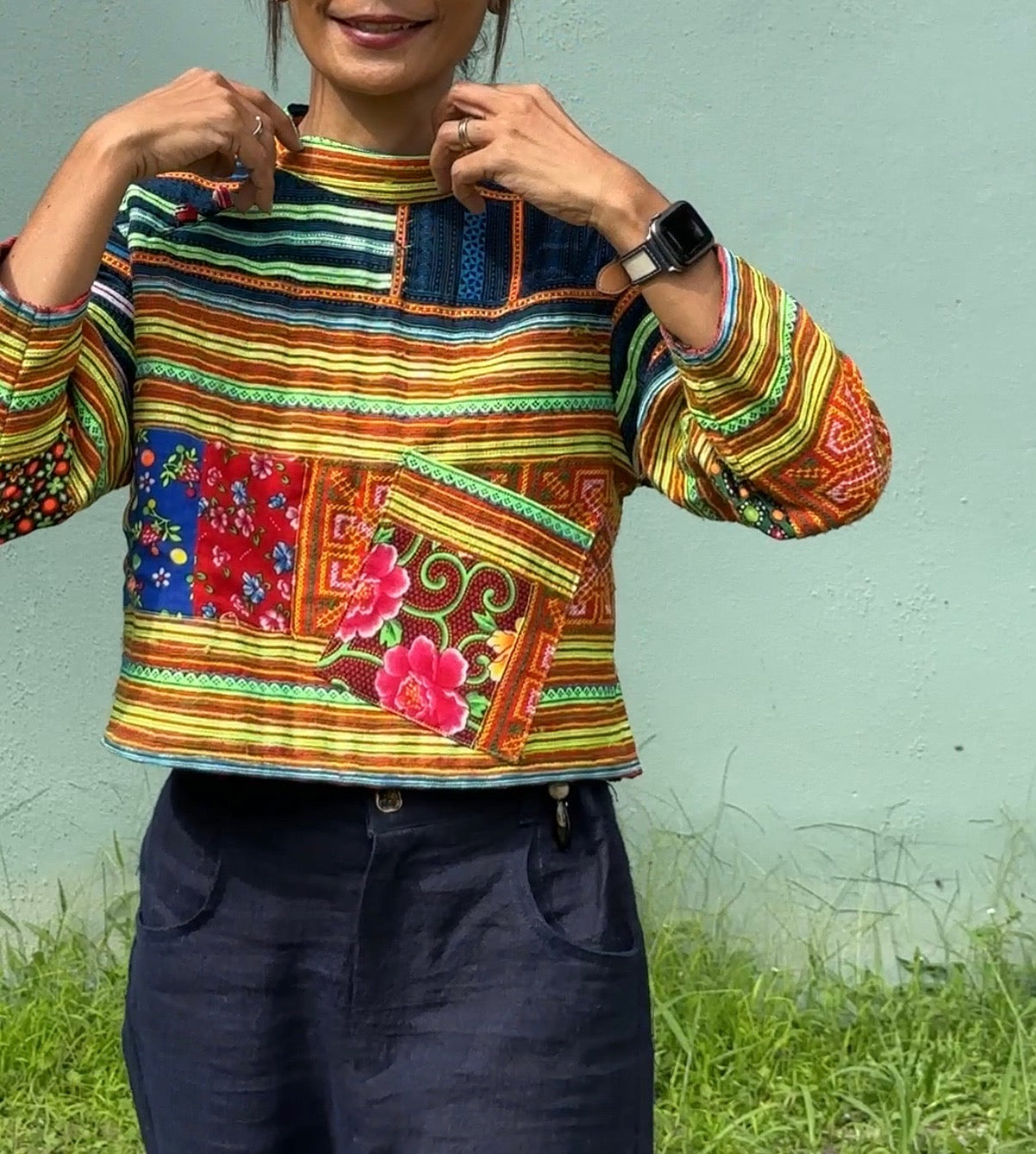 Pullover Crop Top
