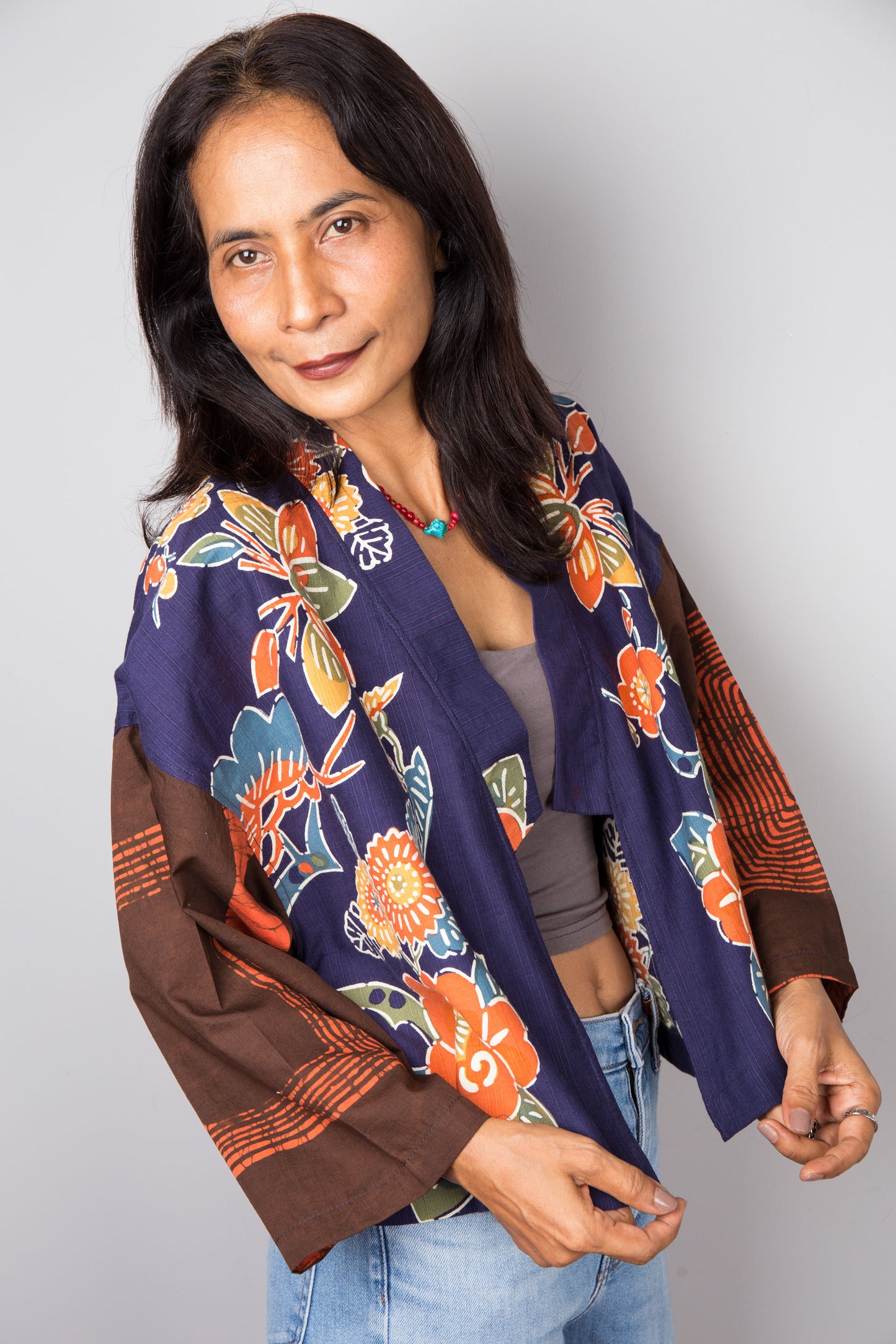 Cotton Kimono Jacket