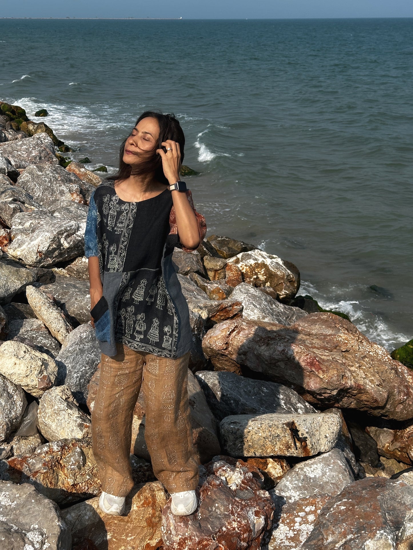 Patchwork Tunic Shirt