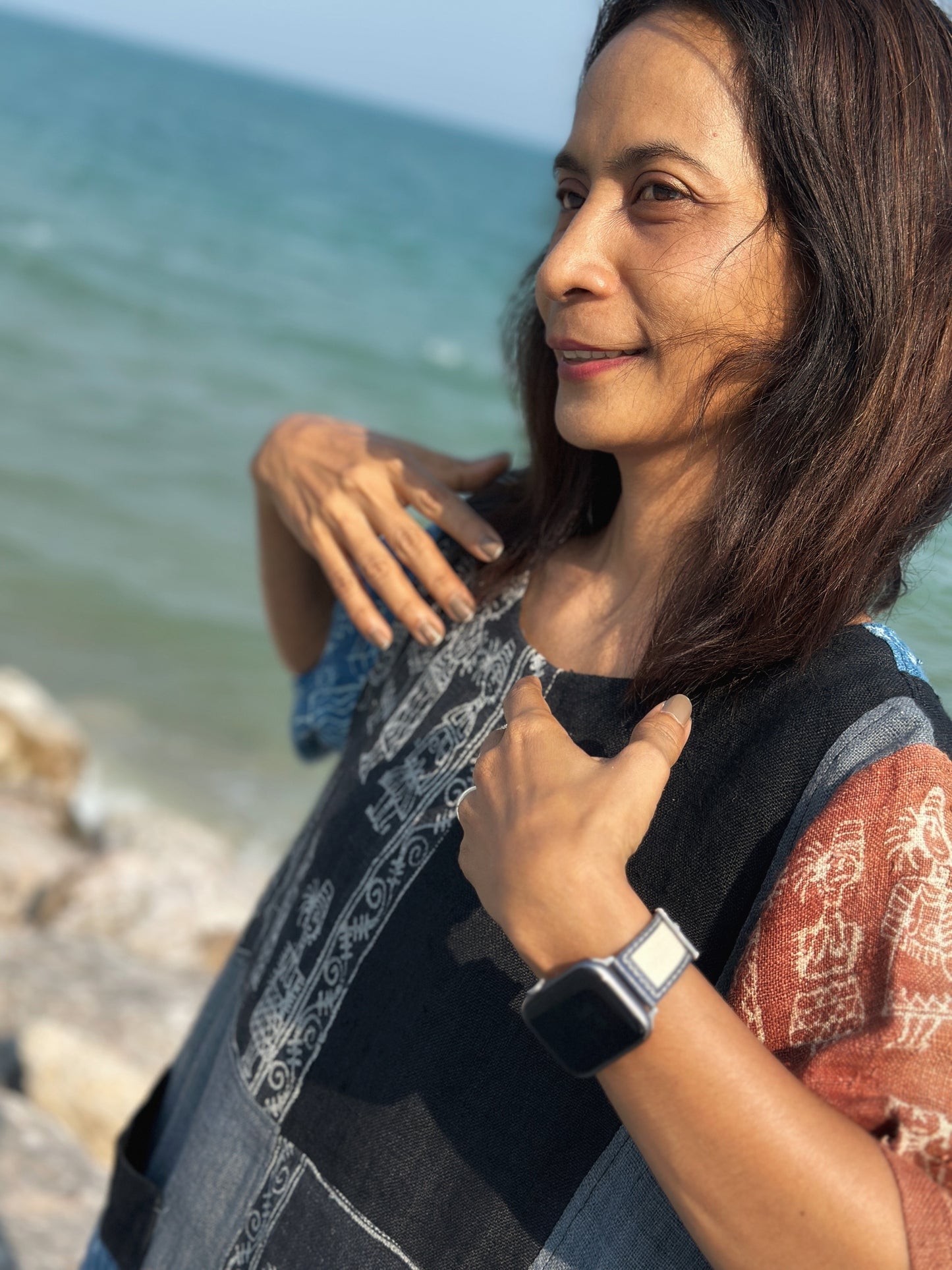 Patchwork Tunic Shirt
