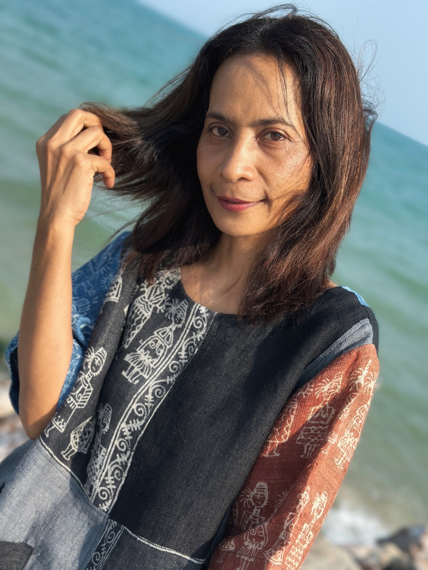 Patchwork Tunic Shirt
