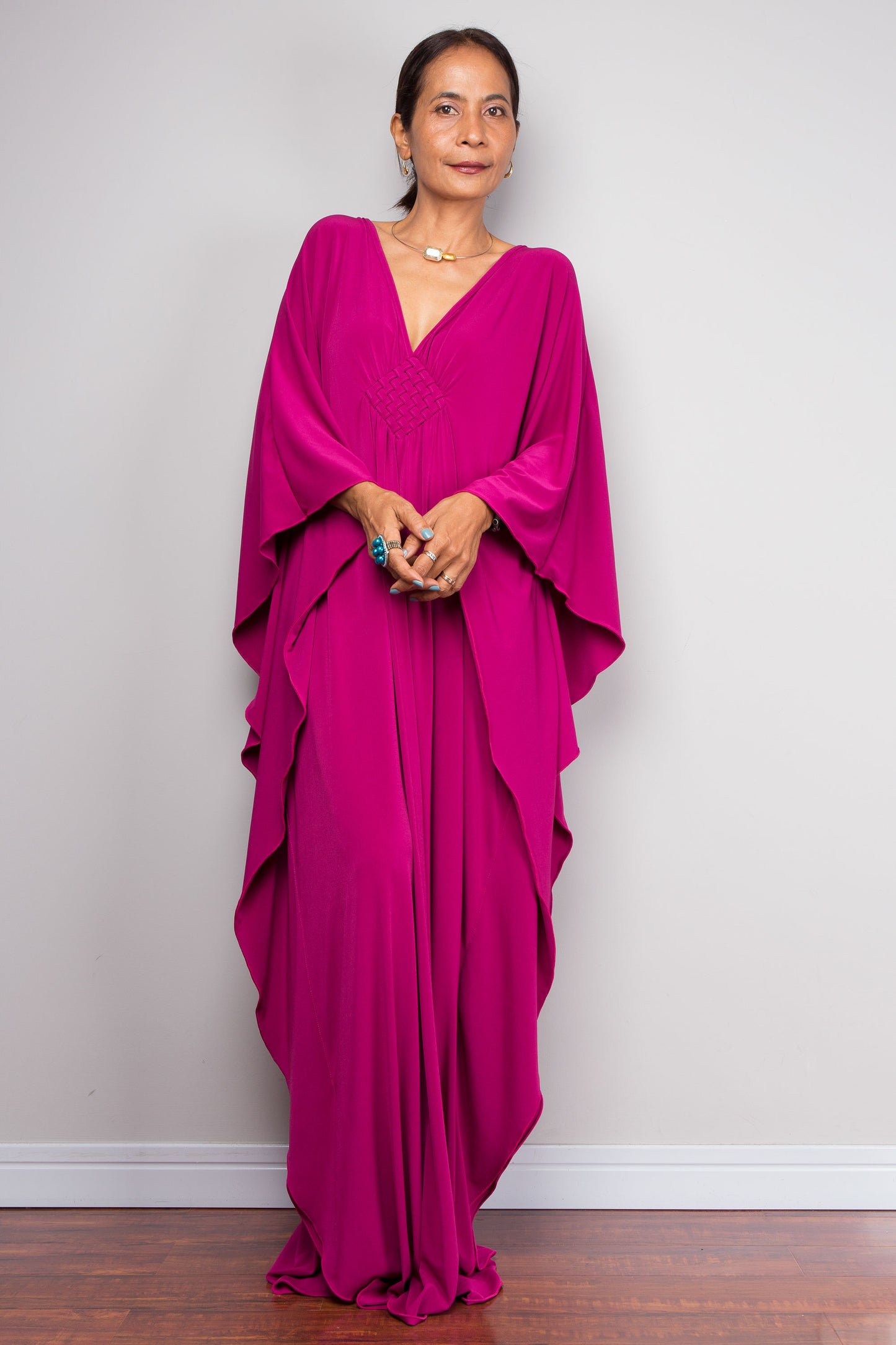 Vivid Pink Kaftan