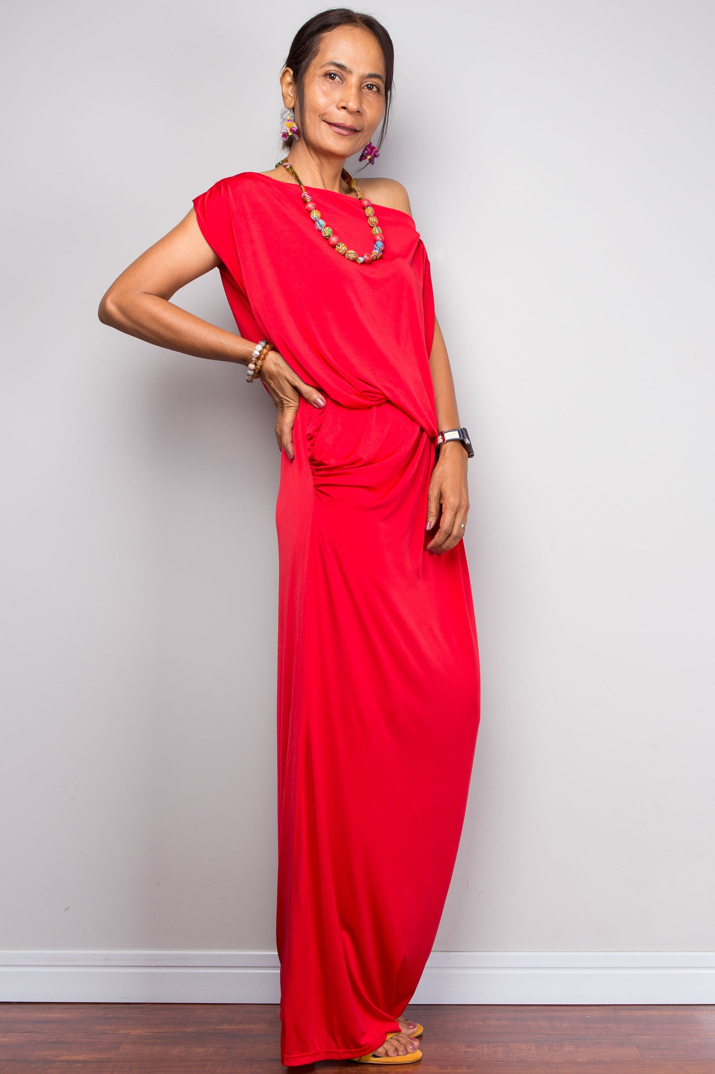 Rotes Abendkleid