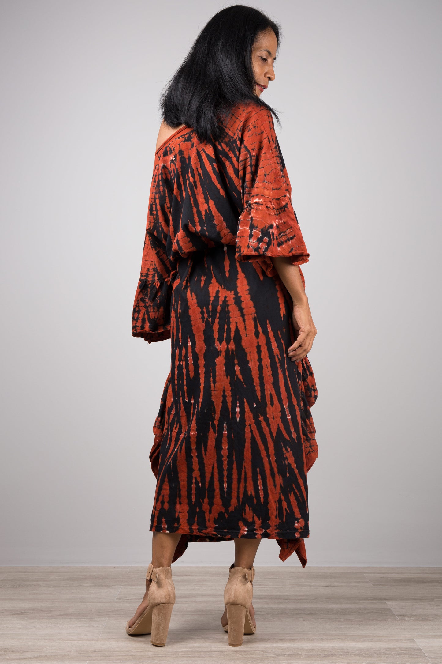Tie dye kaftan