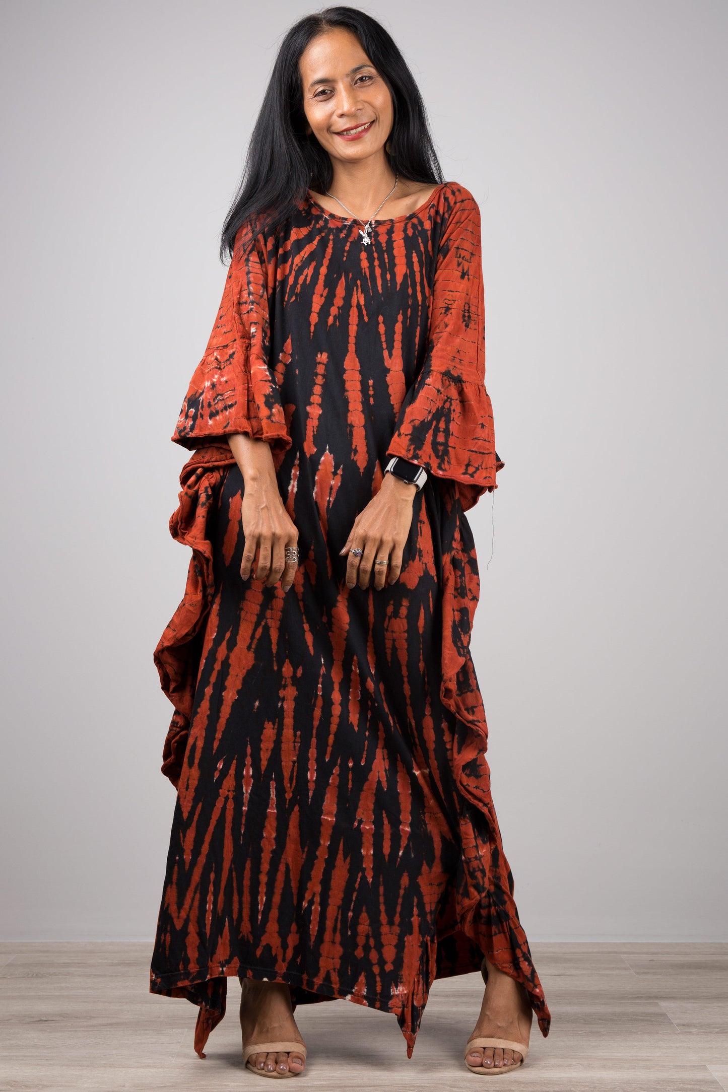 Tie dye kaftan