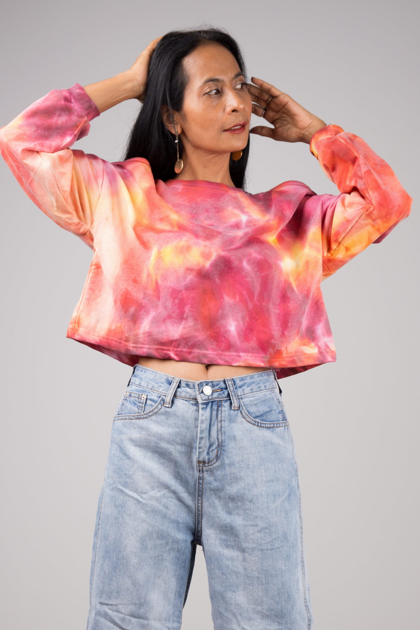 Tie Dye Sweatshirt - Shop for and buy tie dye sweatshirt online at Nuichan. Find tie dye sweatshirt at Nuichan