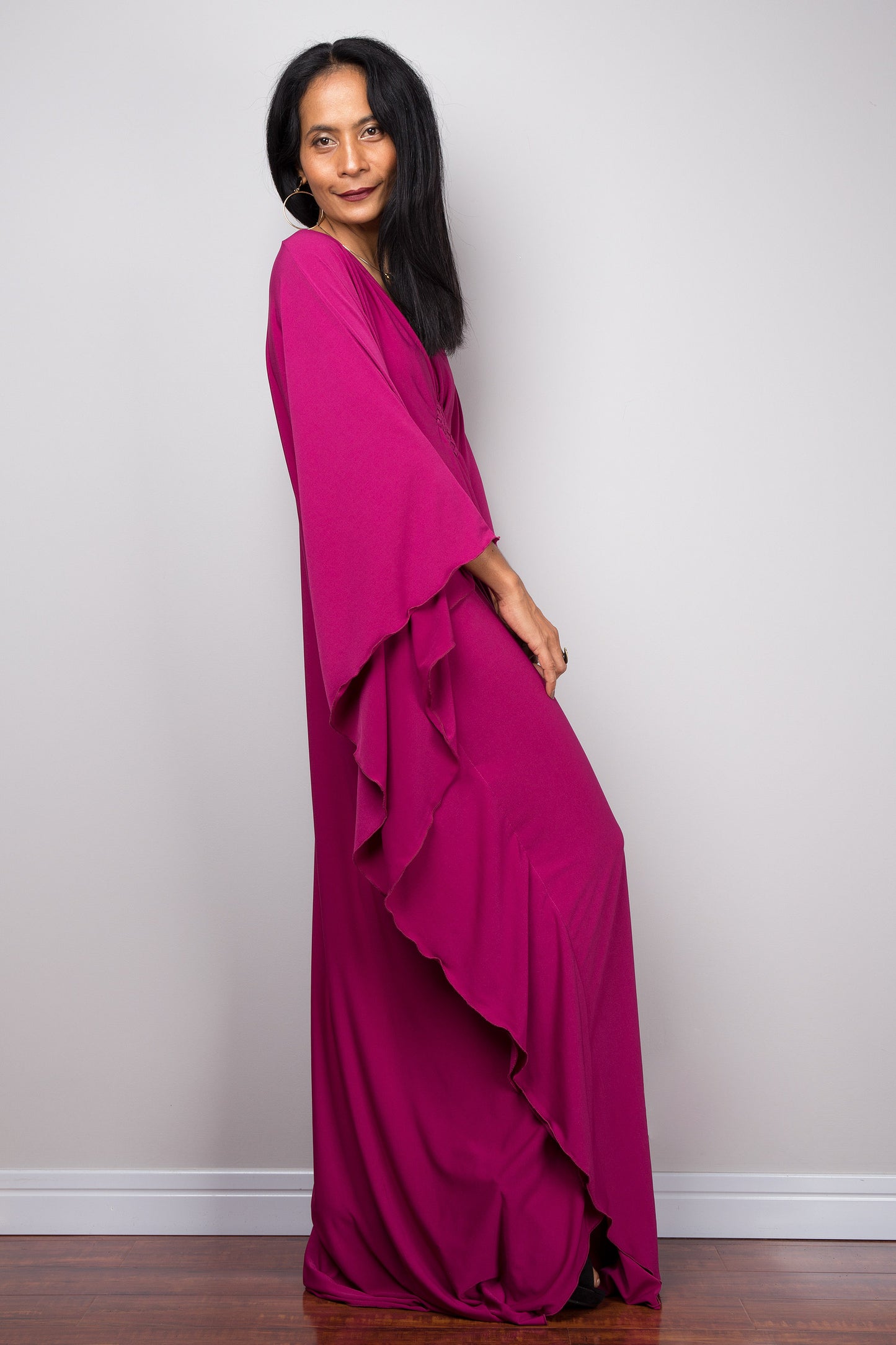 Raspberry Pink Kaftan