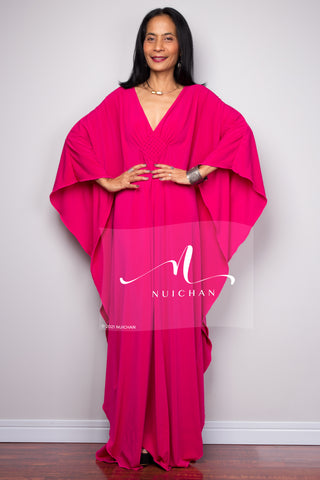 Buy Kaftan dresses online. Kimono kaftan frock dress by Nuichan