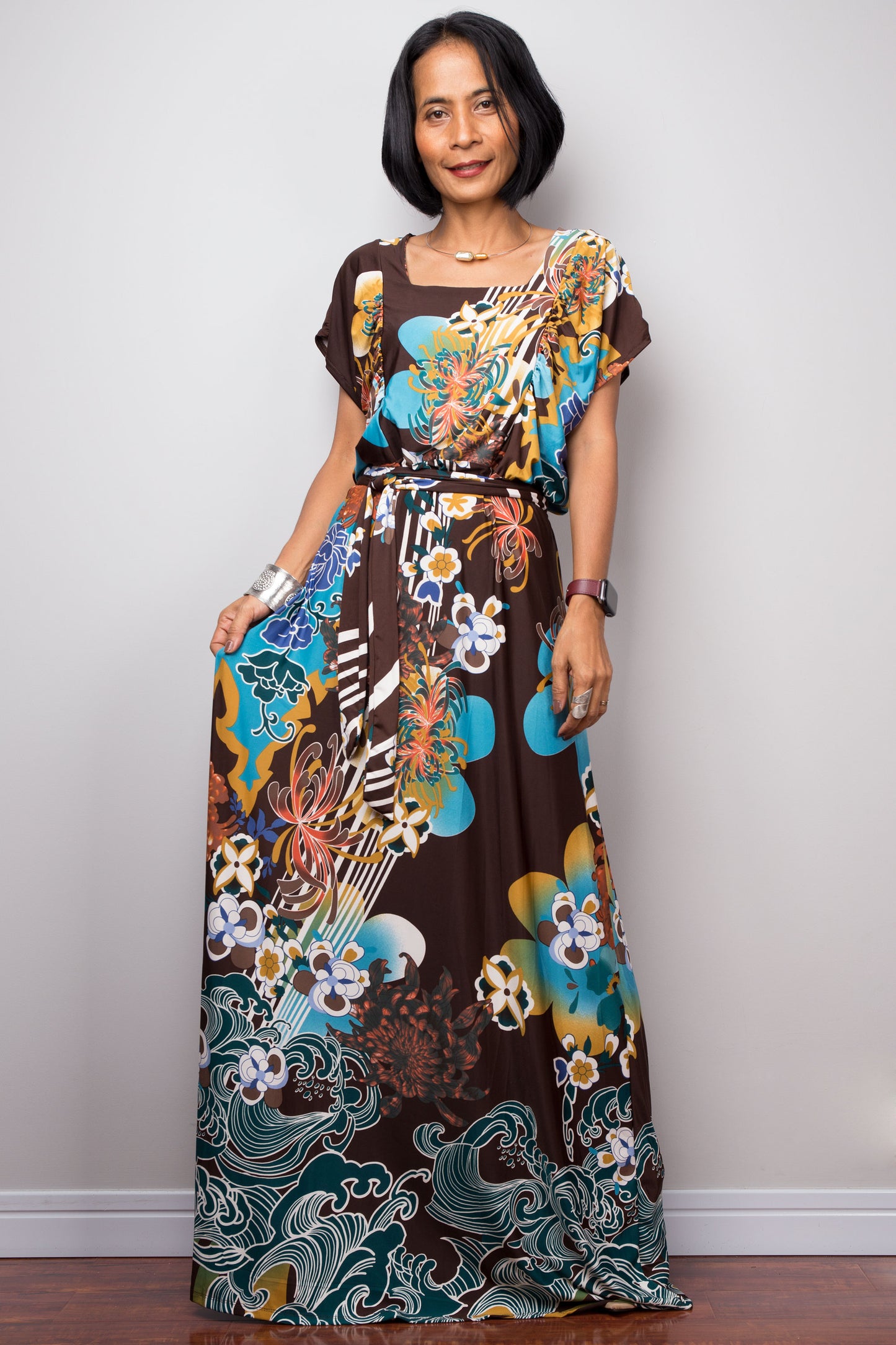 Floral Boho Maxi Dress