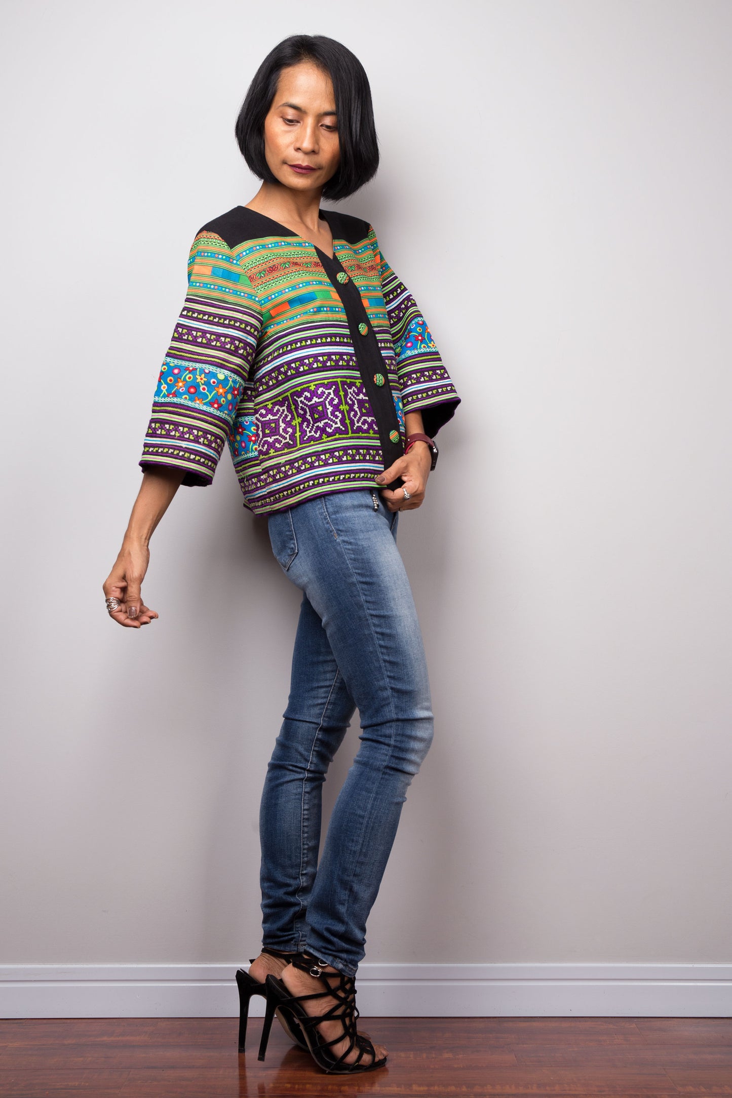 Hill Tribe Blouse Top