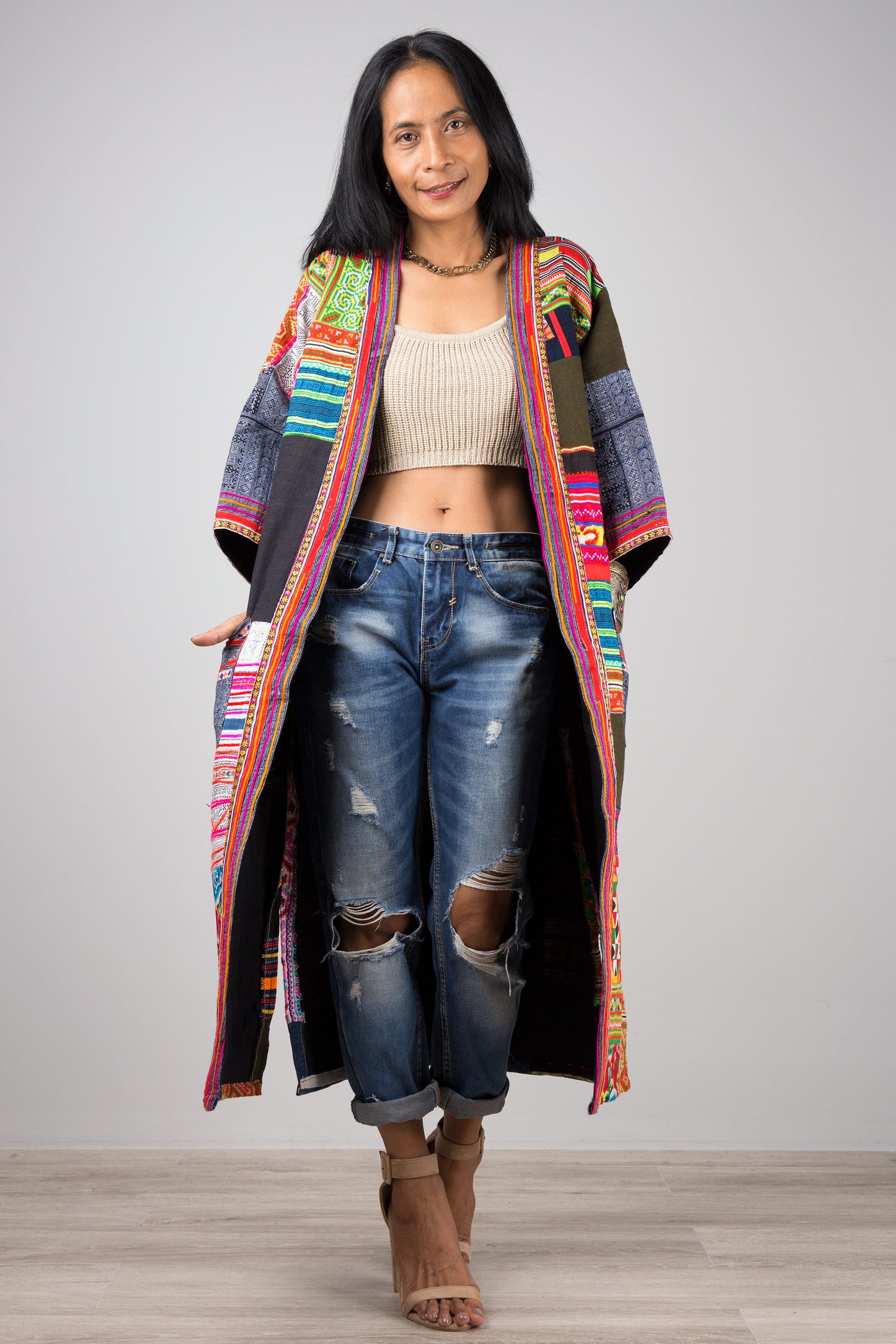 Patchwork jacket