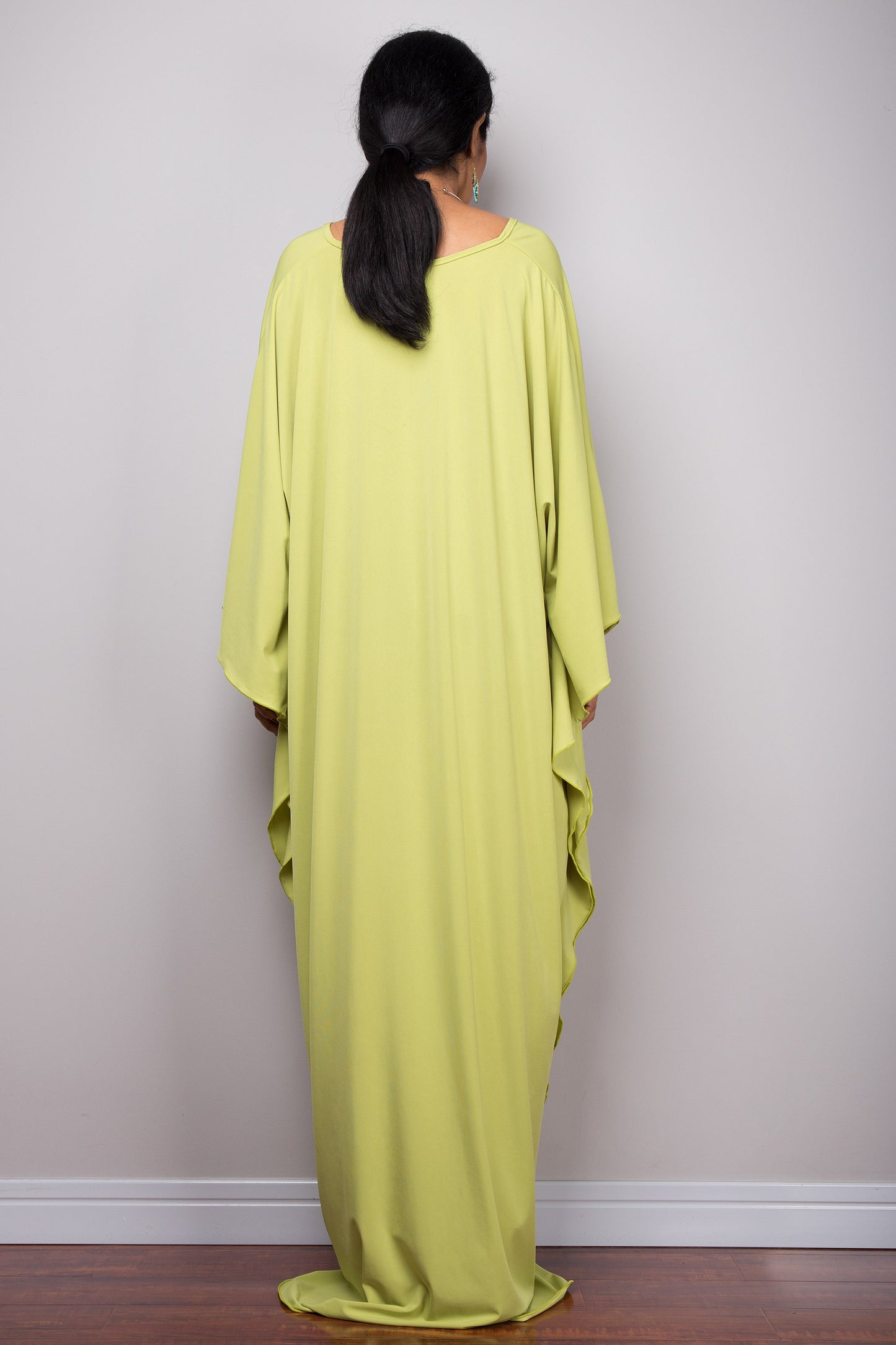 Limettengrüner Kaftan