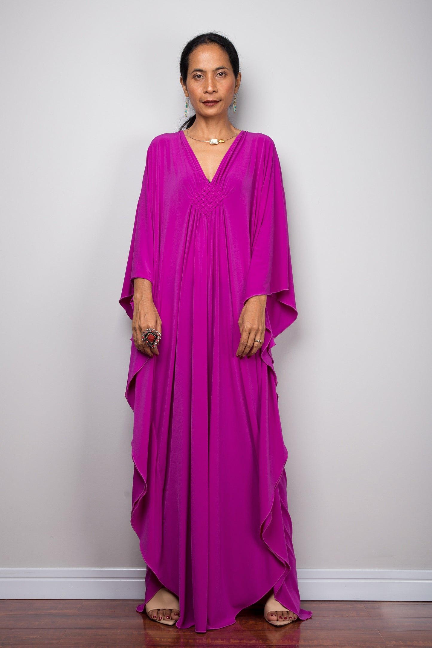 Hot Pink kaftan