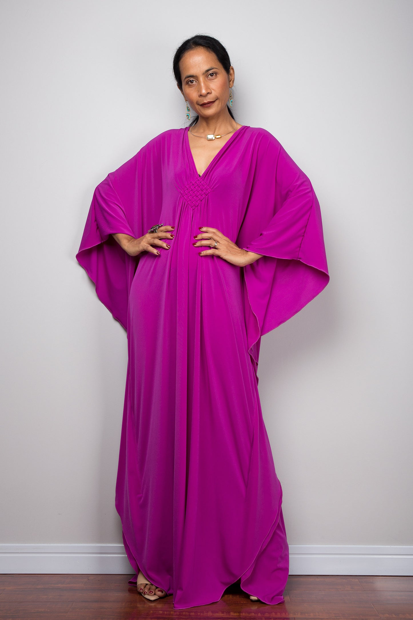 Hot Pink kaftan