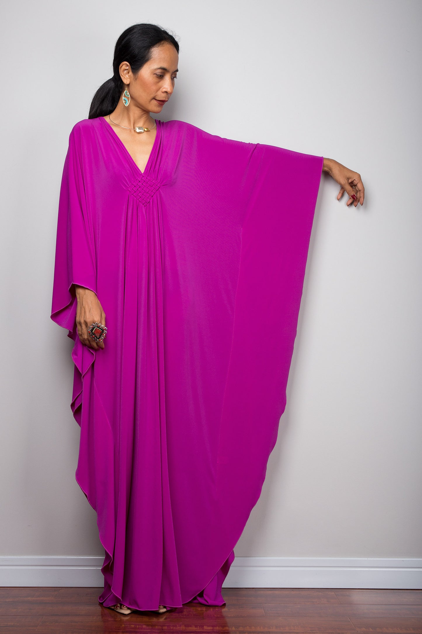 Hot Pink kaftan