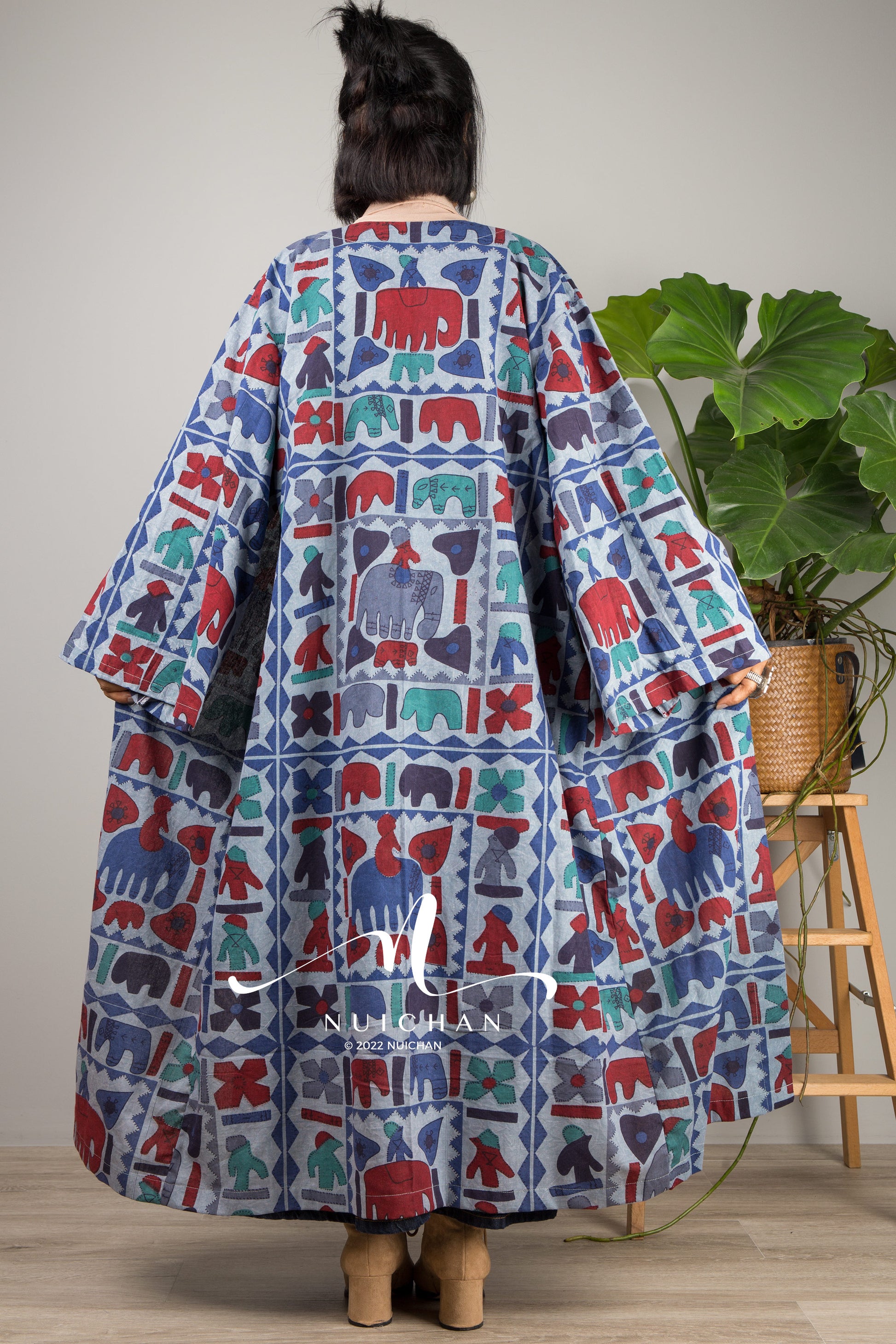 Nuichan women's kimono top | Bohemian Long Cardigan