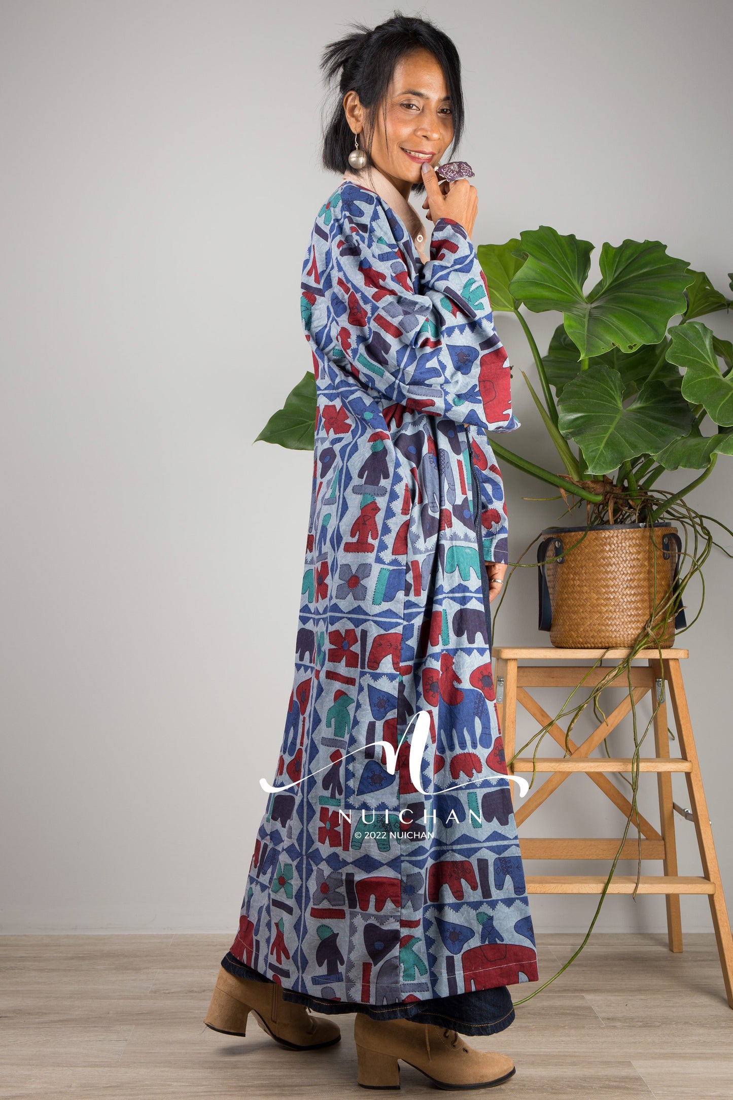 Nuichan women's kimono top | Bohemian Long Cardigan