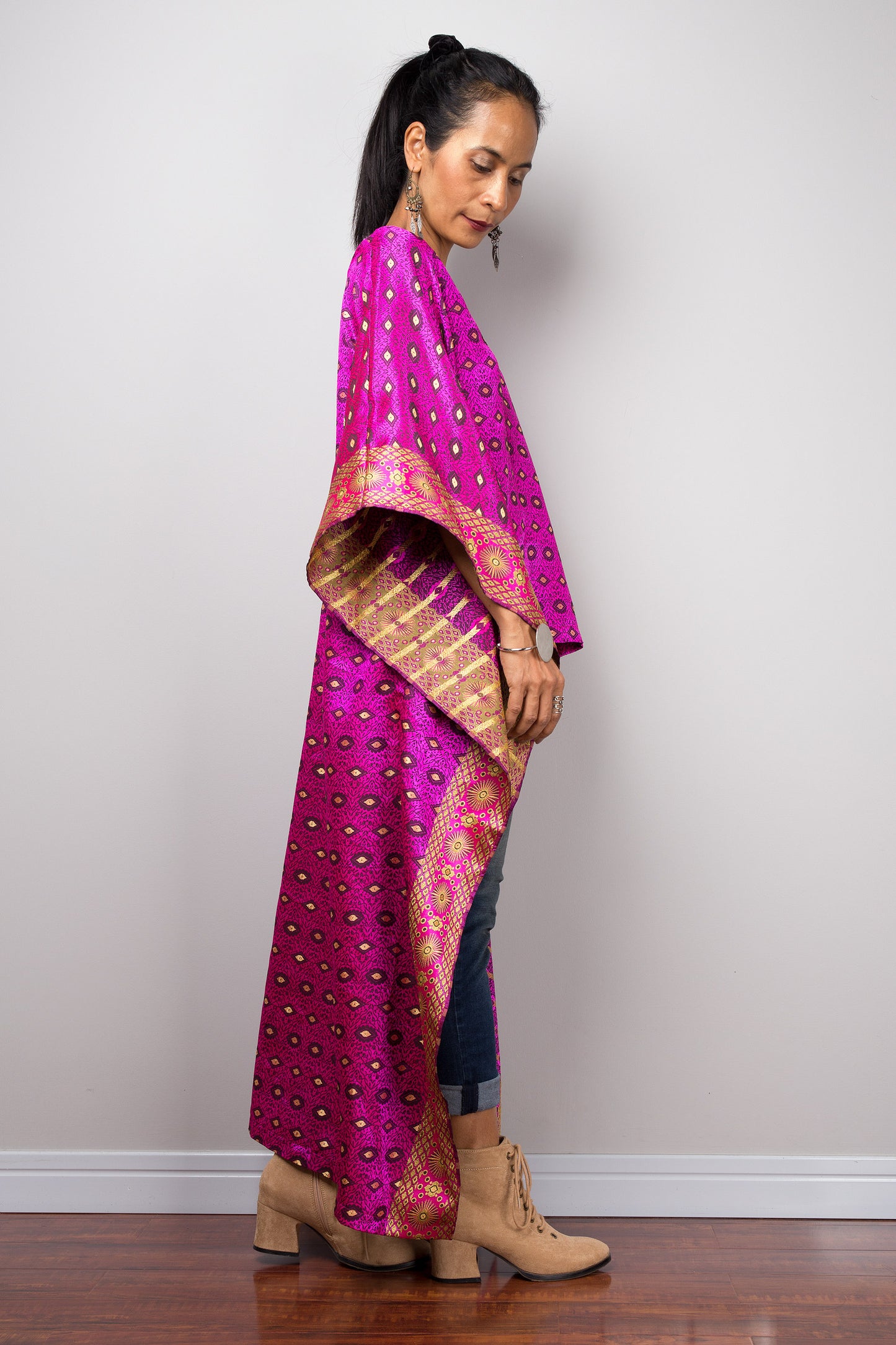Short front kaftan top