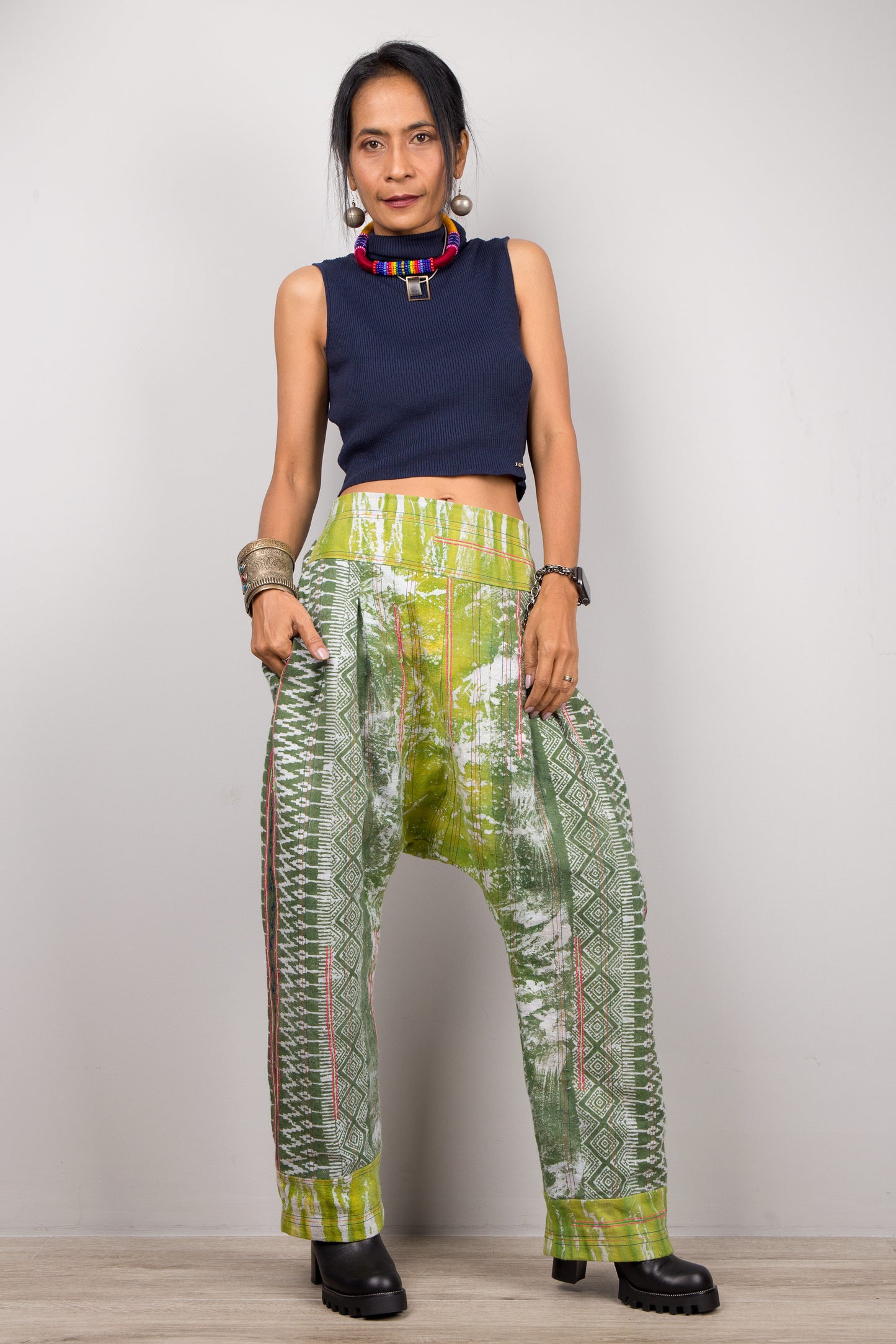 Boho harem pants