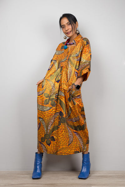 Ankara Kaftan dress