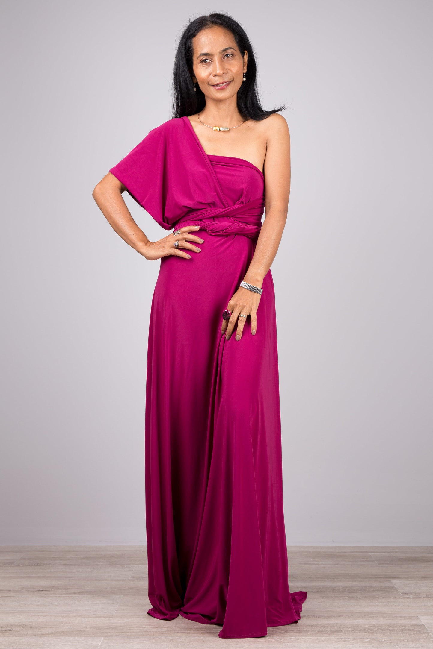 Rosa Cabrio-Kleid