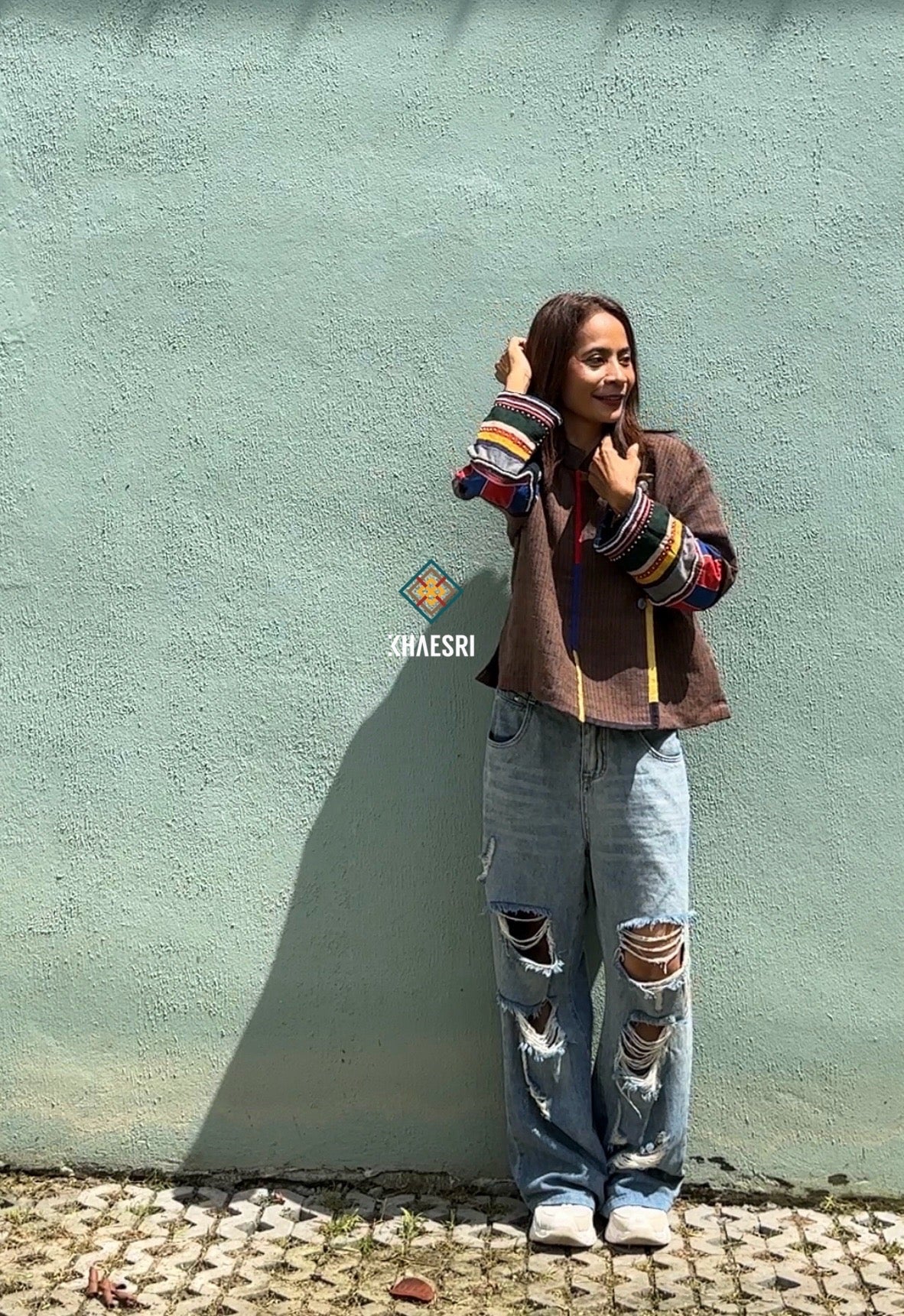 Brown hemp jacket