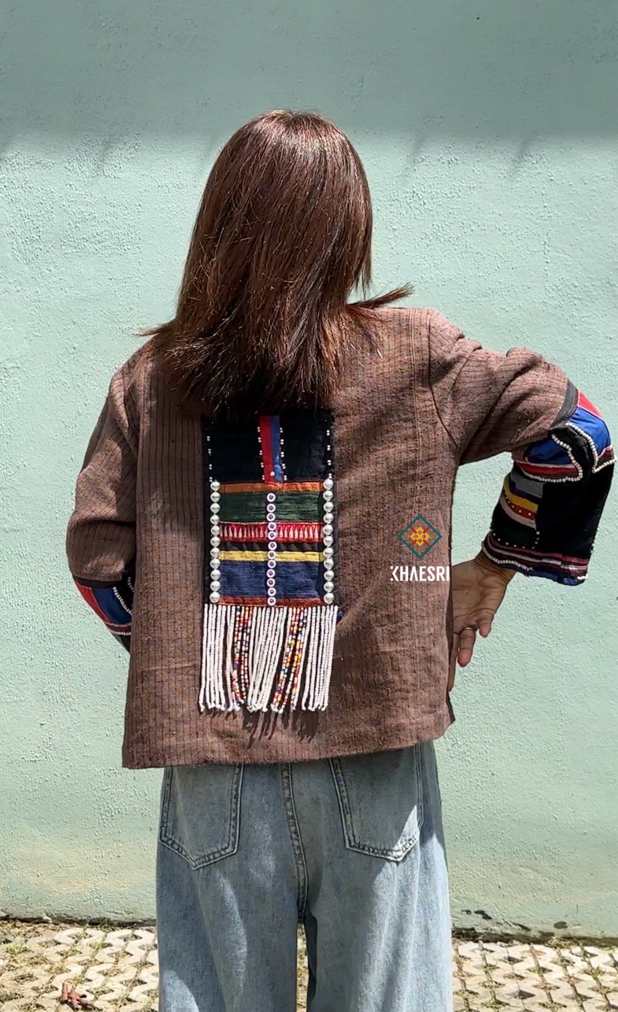 Brown hemp jacket