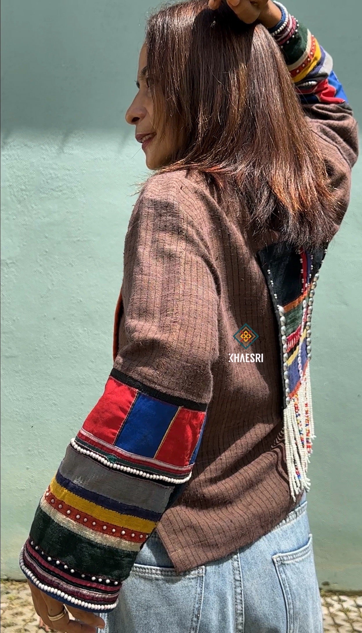 Brown hemp jacket