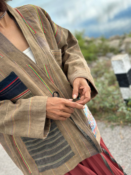Unisex kimono jacket