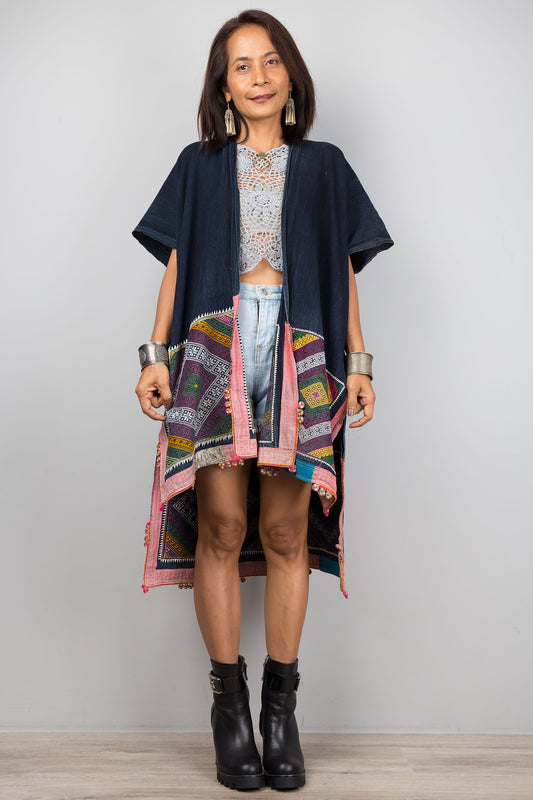 Short front kaftan top