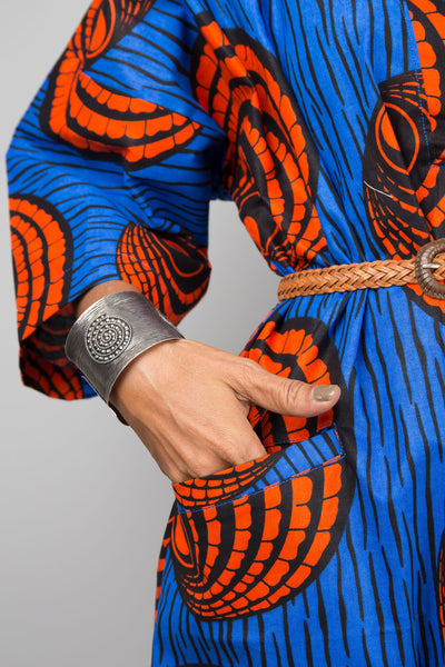Ankara Cotton Kaftan dress