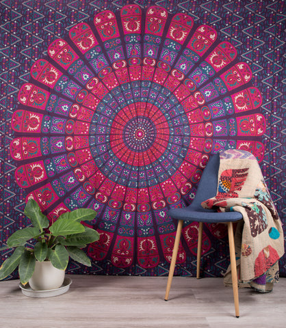Shop mandala tapestry, boho tapestries, wall hanging tapestries for bedroom, rustic tapestries, bohemian style tapestries