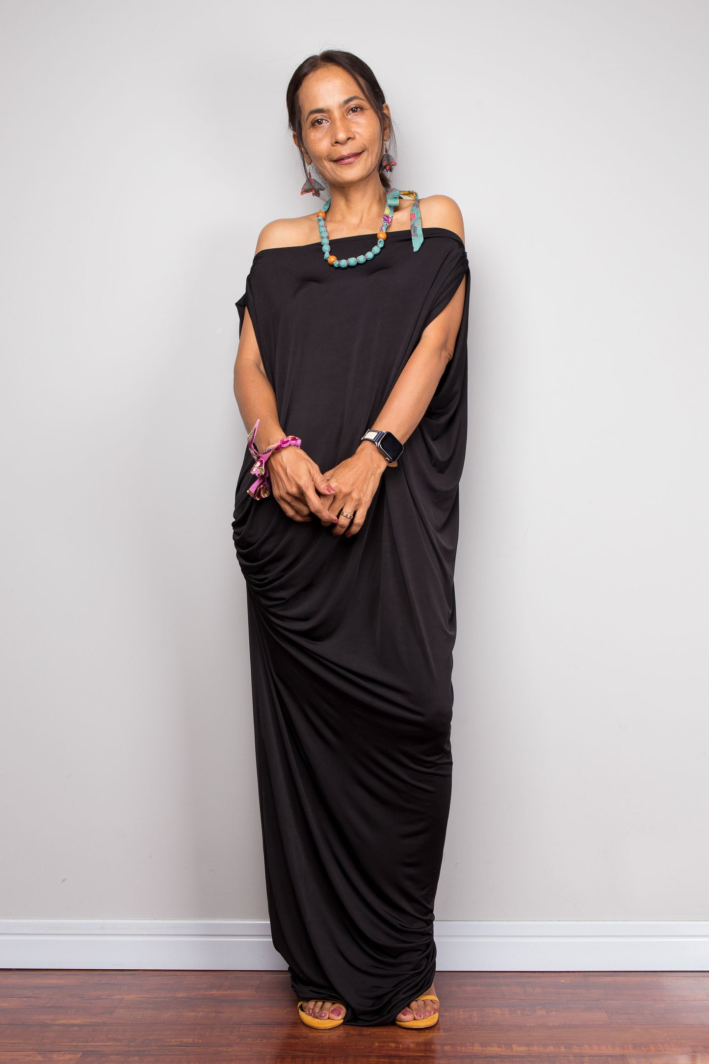 Schwarzes Abendkleid