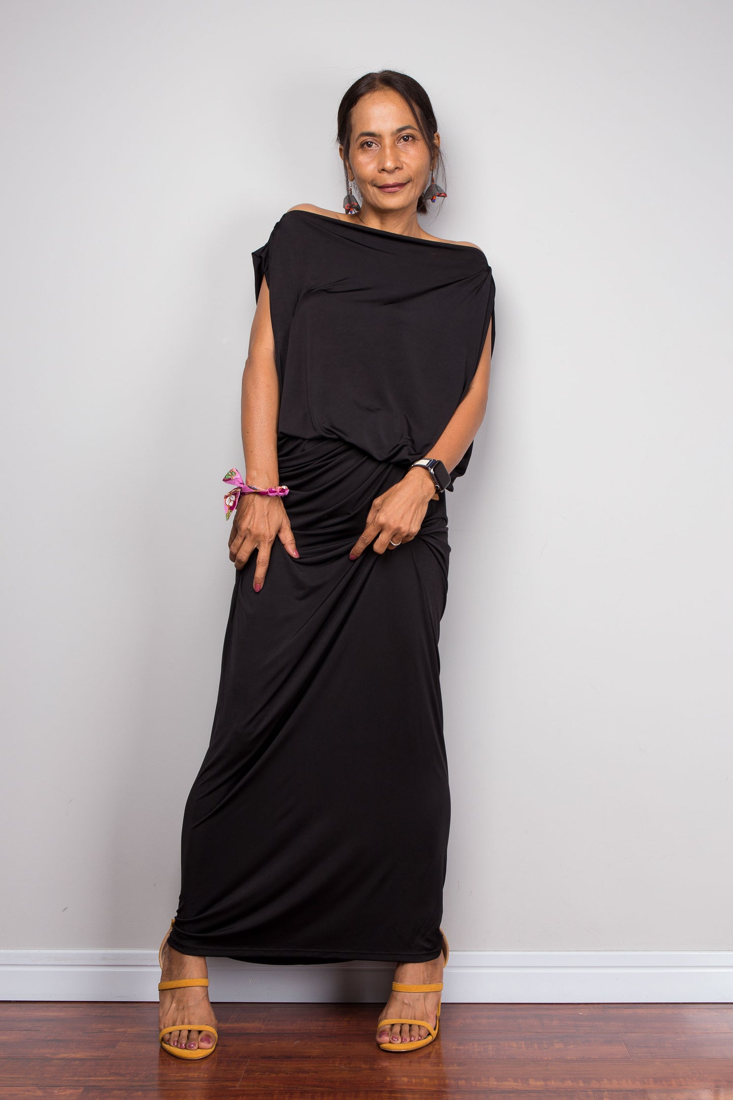 Schwarzes Abendkleid