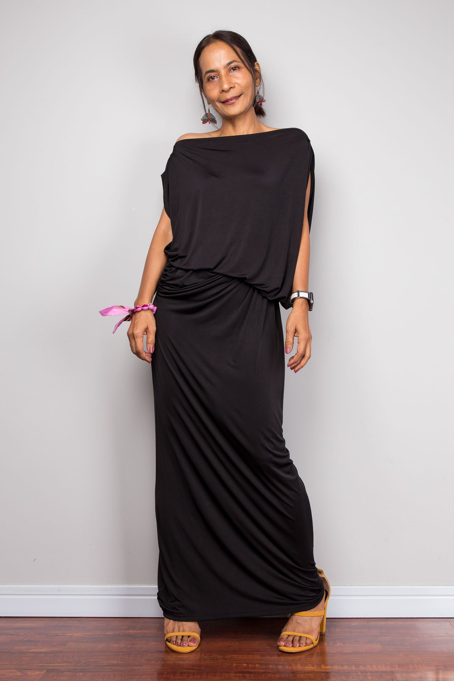 Schwarzes Abendkleid