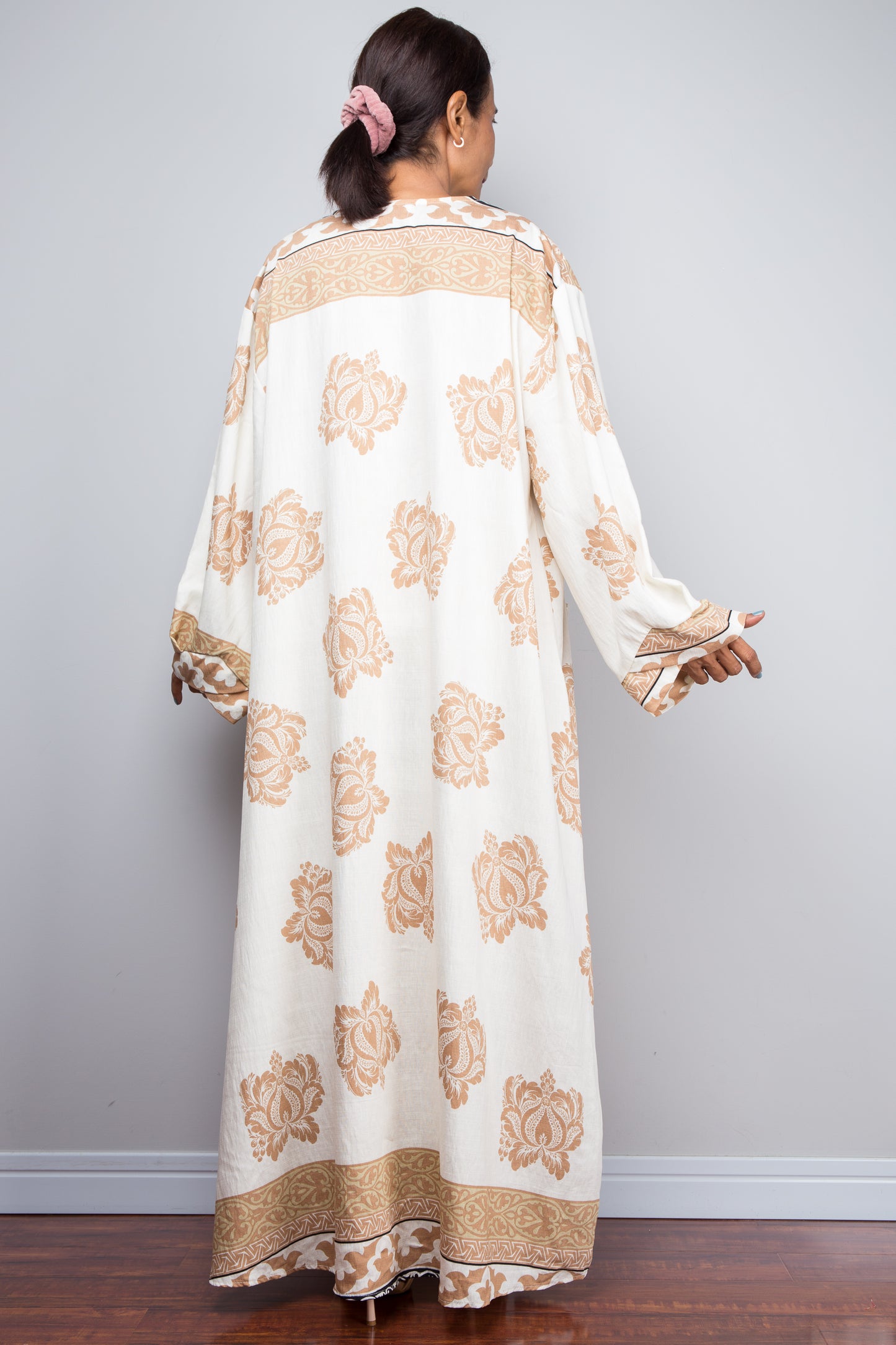 Desert Resort Wear Kaftan Dress, Boho Caftan Dress